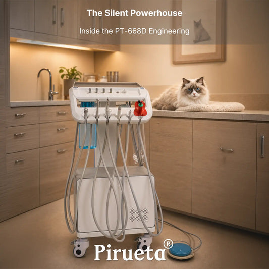 The Silent Powerhouse: Inside the Engineering of the PT-668D Veterinary Dental Unit