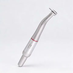1:5 fiber optic contra-angle dental handpiece providing bright illumination for veterinary tooth extraction.
